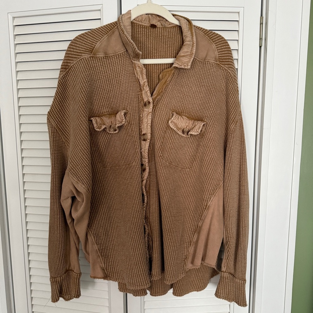 Free People FP One Tan Scout Jacket - Picture 5 of 8